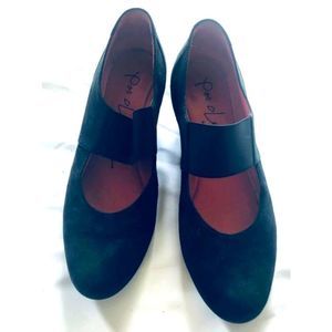 Pos Ole Zouge Red and Black Heels Size 37